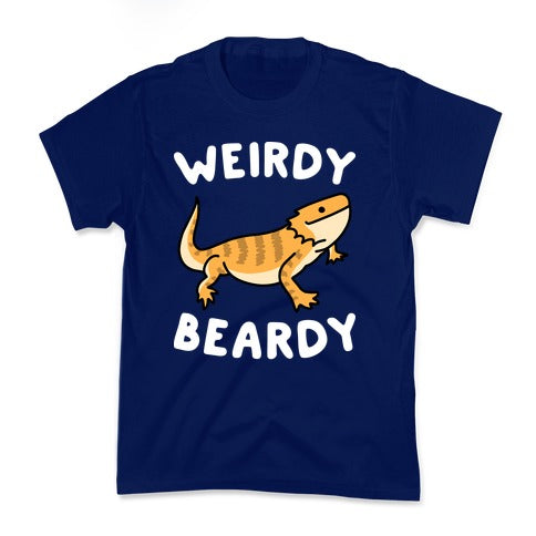 Weirdy Beardy Bearded Dragon Kid's Tee