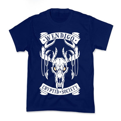 Wendigo Cryptid Society Kid's Tee