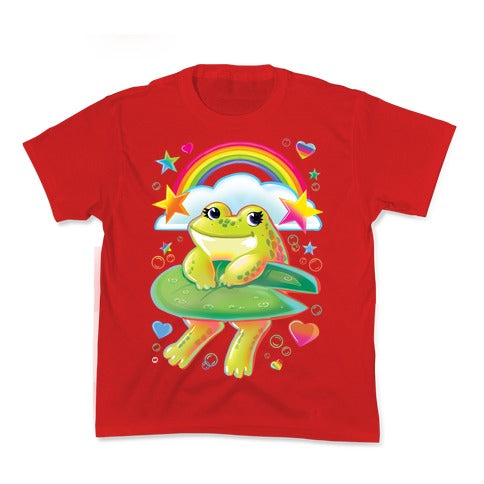 90's Rainbow Frog Kid's Tee