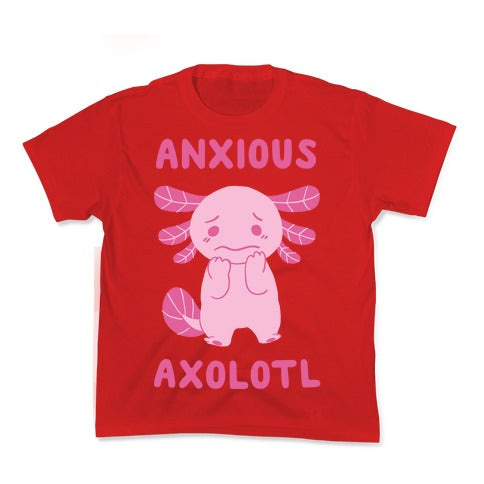 Anxious Axolotl Kid's Tee