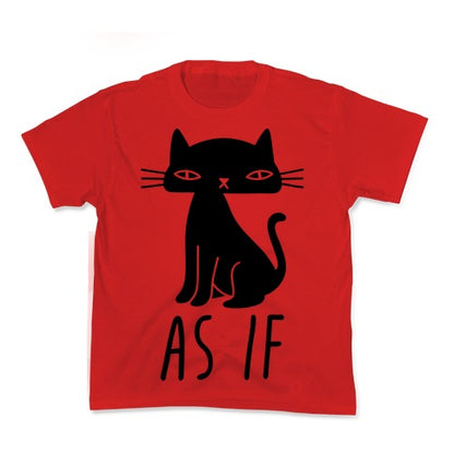 As If Cat Kid's Tee