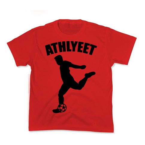 Athlyeet Soccer  Kid's Tee