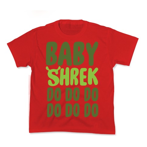 Baby Shrek Do Do Do Baby Shark Parody Kid's Tee