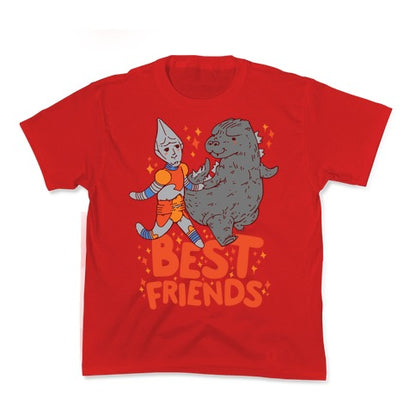 Best Friends Jet Jaguar & Godzilla Kid's Tee