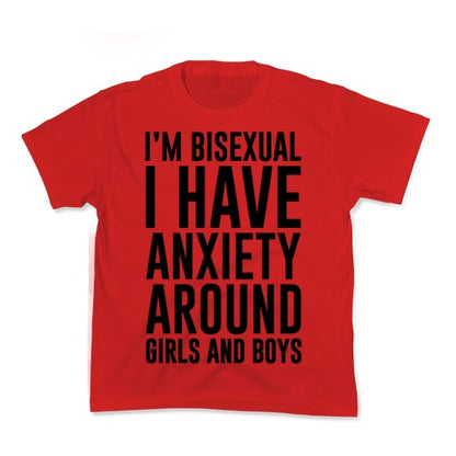 Bisexual Anxiety Kid's Tee