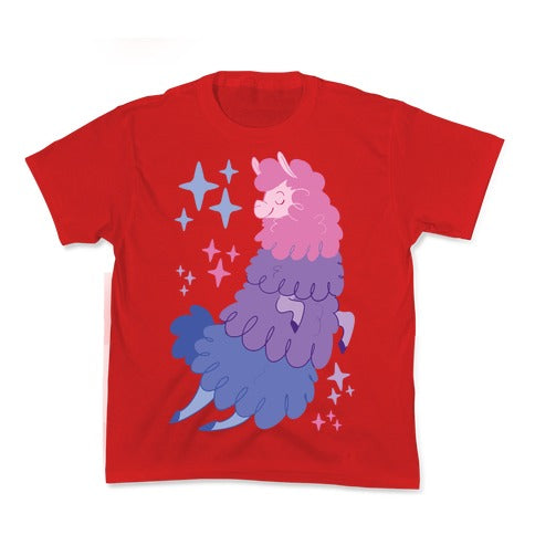 Bisexual Llama Kid's Tee