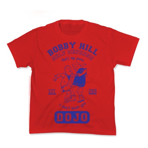 Bobby Hill Self Defense Dojo Kid's Tee