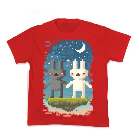 Bunnies in Moonlight Kid's Tee