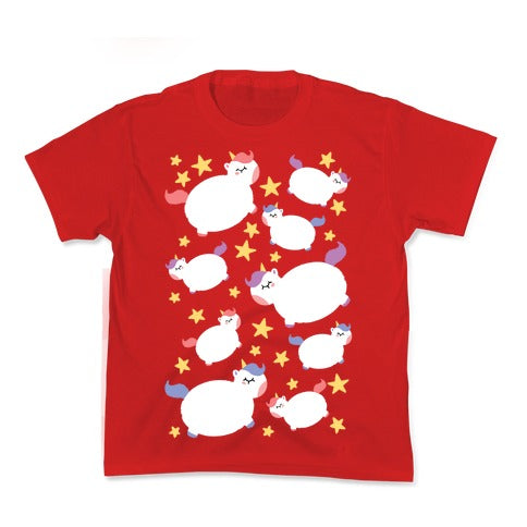 Chonky Unicorns N' Stars Kid's Tee