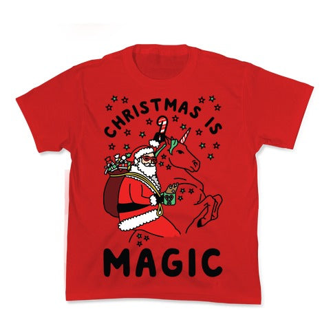 Christmas is Magic Kid's Tee