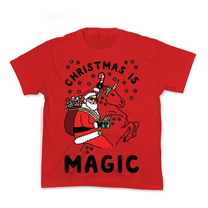 Christmas is Magic Kid's Tee