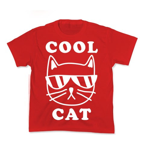 Cool Cat Kid's Tee