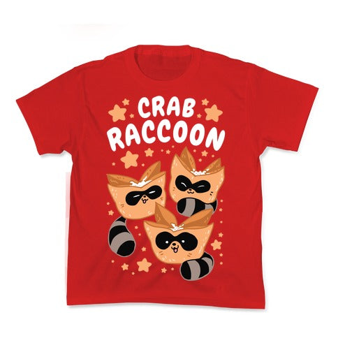 Crab Raccoon Kid's Tee