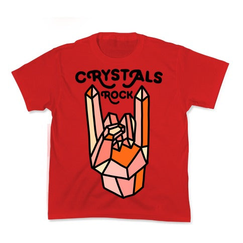 Crystals Rock Kid's Tee