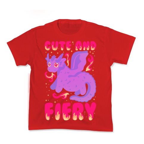 Cute and Fiery Dragon Kid's Tee