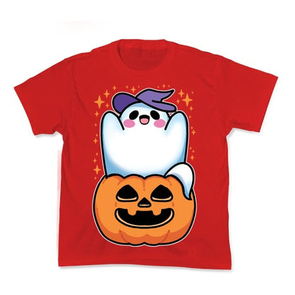 Cute Halloween Ghost Kid's Tee