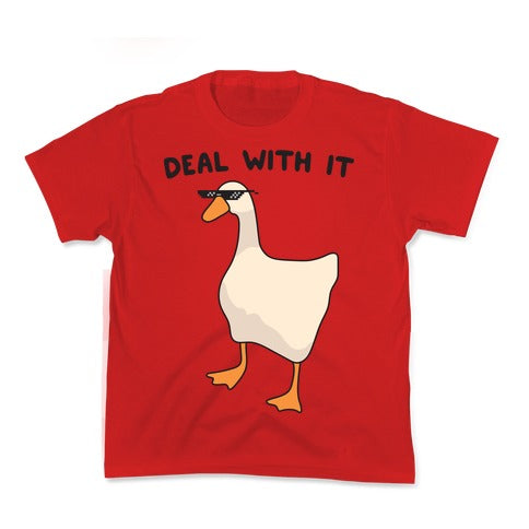 Deal With It (Goose) Kid's Tee