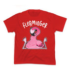 Derpy Flamingo Flerminger Kid's Tee