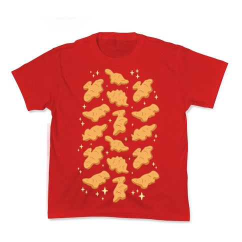 Dino Nuggies Pattern Kid's Tee