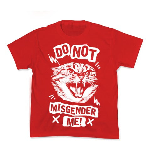 Do Not Misgender Me Kid's Tee