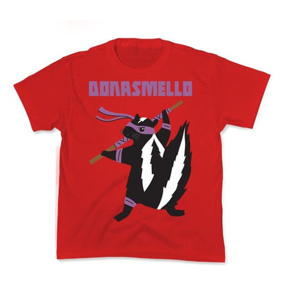 Donasmello (Donatello Skunk) Kid's Tee