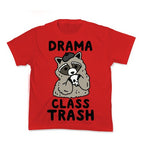 Drama Class Trash Racoon Kid's Tee