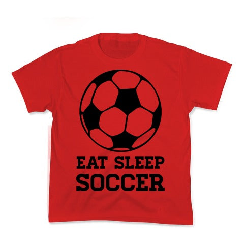Eat Sleep Soccer Kid's Tee