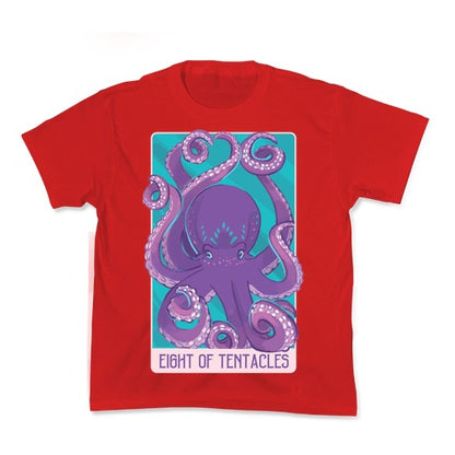 Eight of Tentacles  Kid's Tee