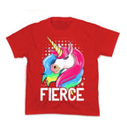 Fierce Unicorn Kid's Tee