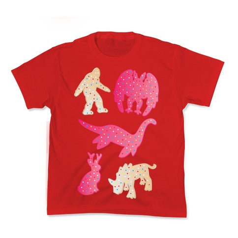 Frosted Cryptid Crackers Kid's Tee