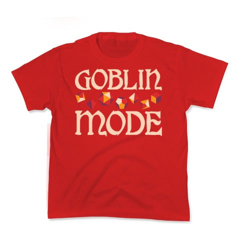 Goblin Mode D&D Kid's Tee