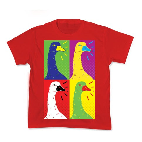 Goose Pop Art Kid's Tee