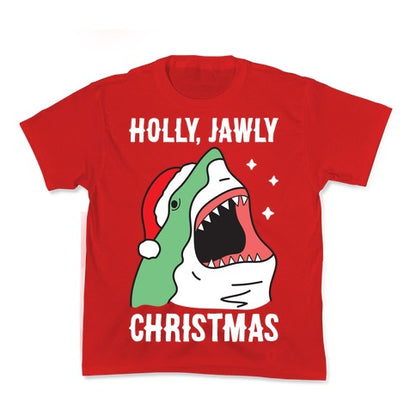 Holly, Jawly Christmas Kid's Tee