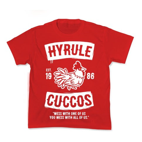 Hyrule Cuccos Kid's Tee