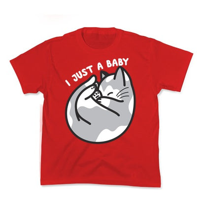 I Just A Baby Kitten Kid's Tee