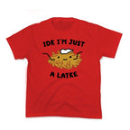 IDK I'm Just A Latke Kid's Tee
