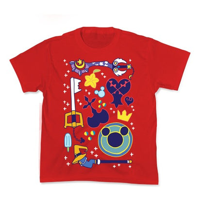 Kingdom Hearts pattern Kid's Tee