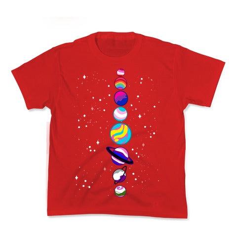 LGBTQ+ Planets Kid's Tee