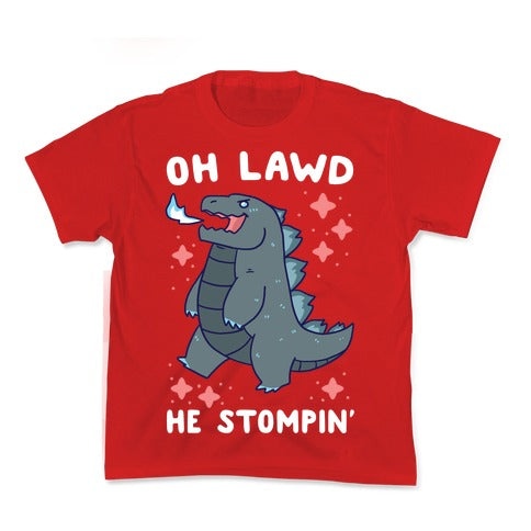 Oh Lawd, He Stompin' Kid's Tee