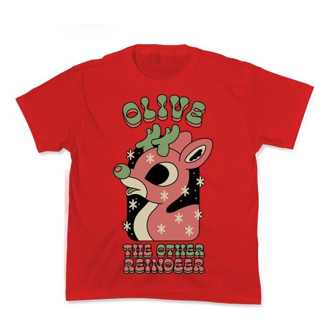 Olive The Other Reindeer Kid's Tee