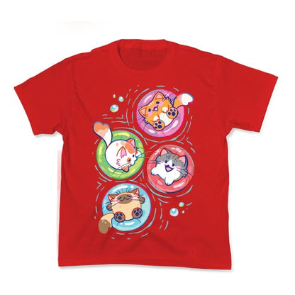 Pool Party Cats Kid's Tee