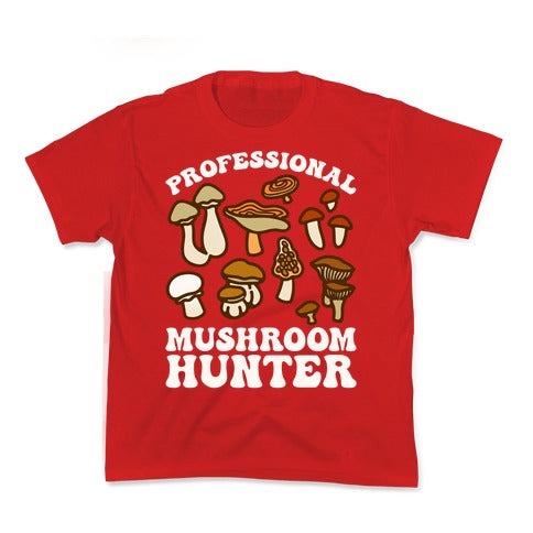 Professional Mushroom Hunter Kid's Tee