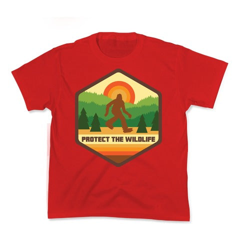 Protect The Wildlife (Bigfoot) Kid's Tee