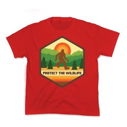 Protect The Wildlife (Bigfoot) Kid's Tee
