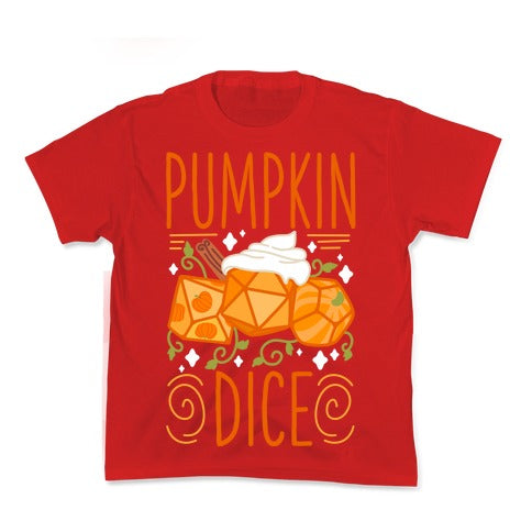 Pumpkin Dice Kid's Tee