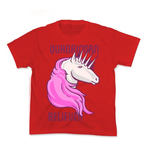Quadricorn Believer (Tank) Kid's Tee