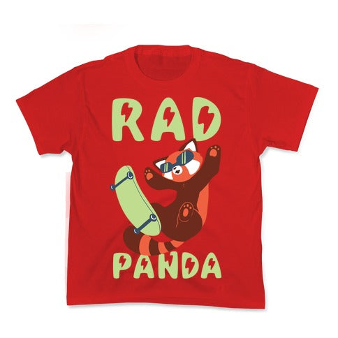 Rad Panda - Red Panda Kid's Tee