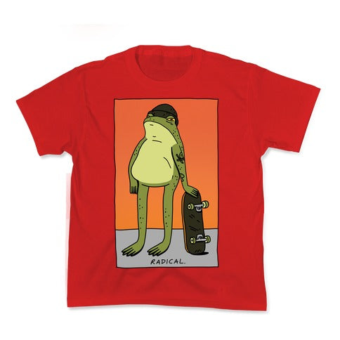 Radical Frog Skater Kid's Tee