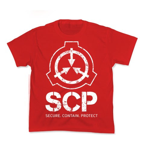 SCP Secure. Contain. Protect Kid's Tee