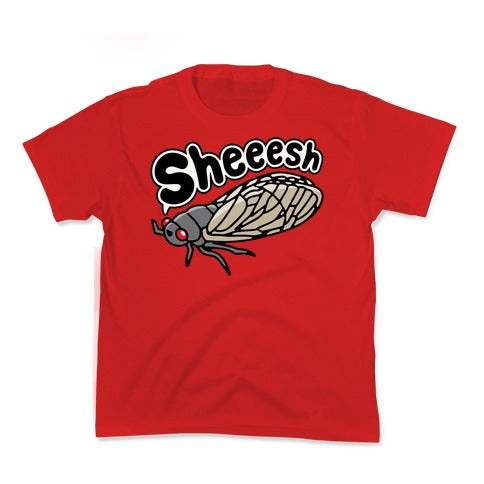 Sheeesh Cicada Kid's Tee